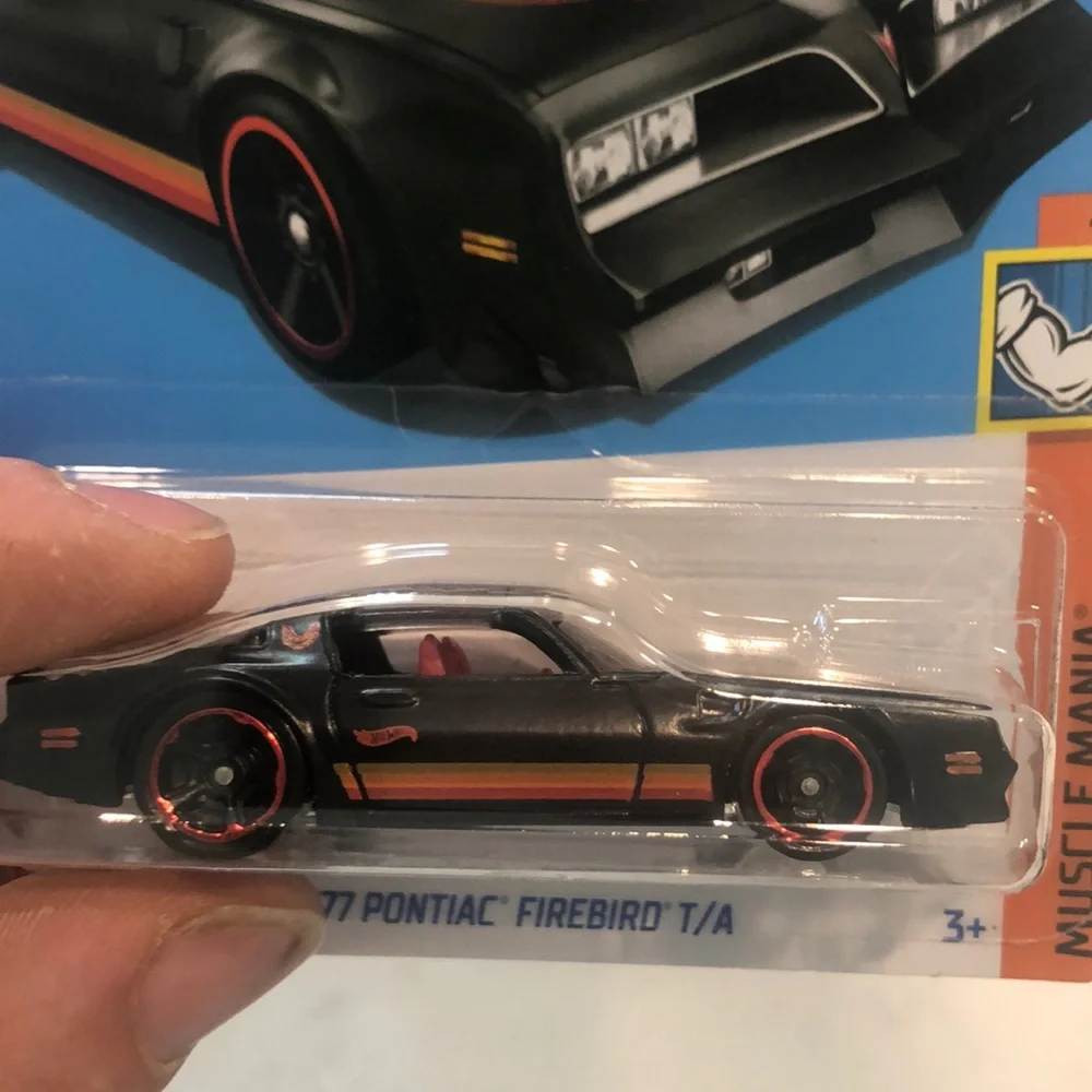 Black '77 Pontiac Firebird T/A Toy Car